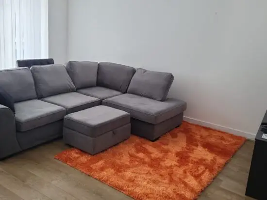 DFS GREY orka corner sofa