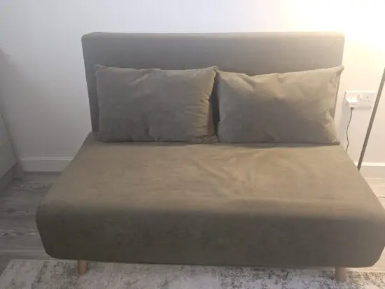 Dusk Olive green Click Clack sofa bed