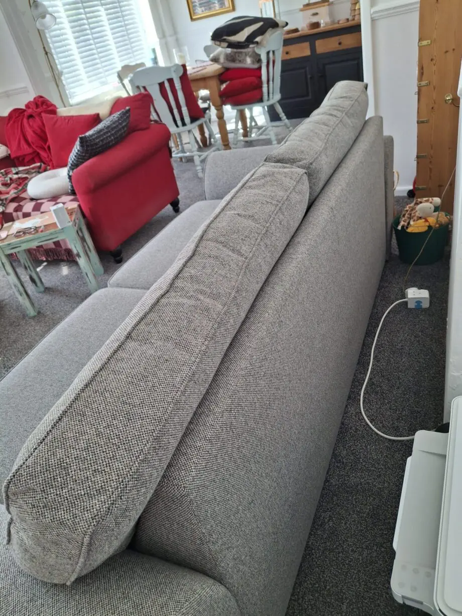 GREY LARGE FABRIC SOFA