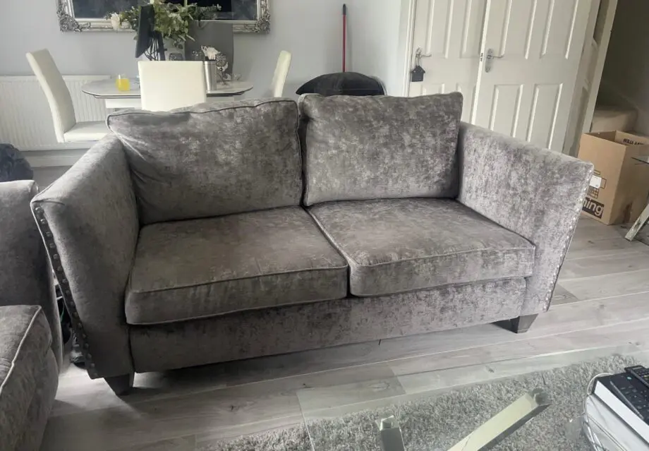 Harvey's Grey 2 Seater Sofas