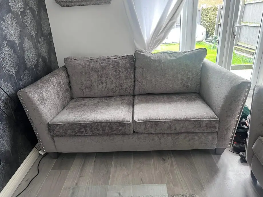 Harvey's Grey 2 Seater Sofas