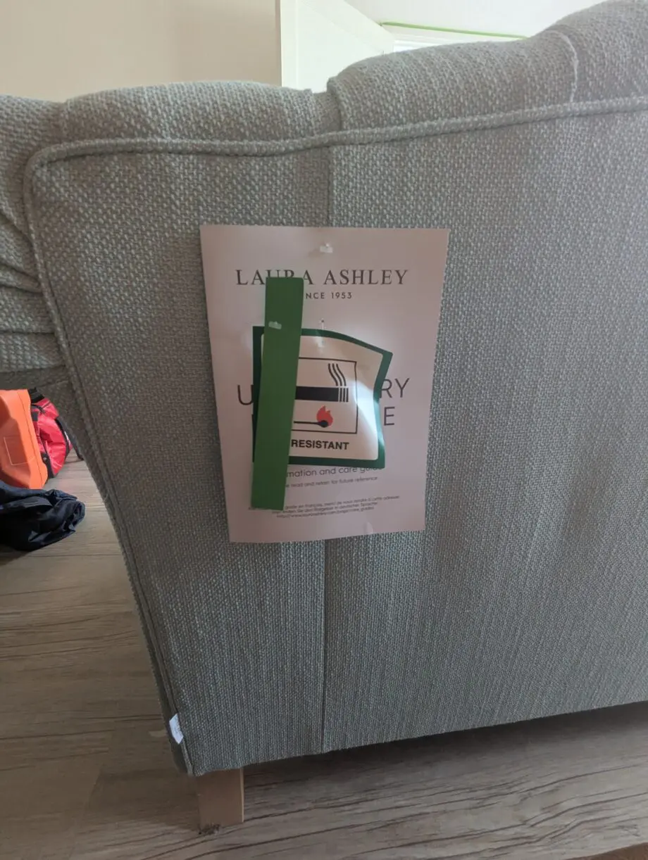 Laura Ashley Duck Egg Gloucester Sofa