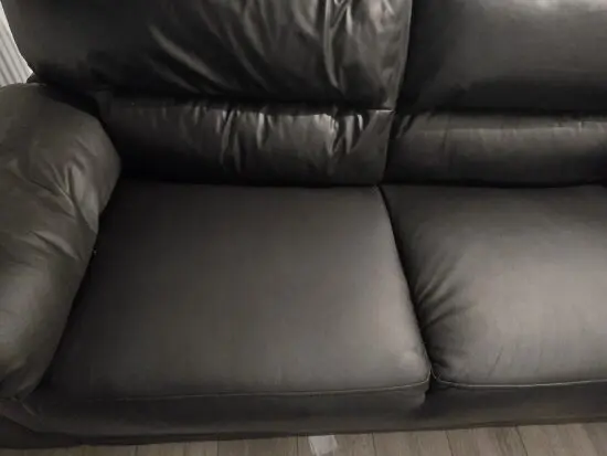 3 seater leather sofa