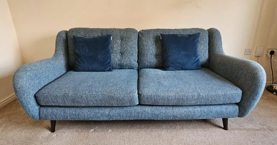 DFS FRENCH CONNECTION TEAL CAMDEN SOFA SET
