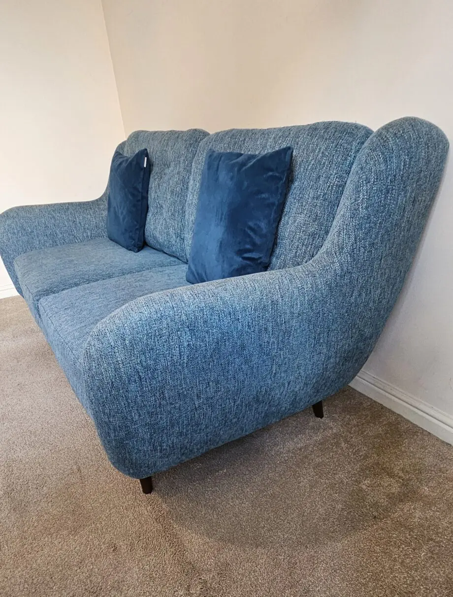 DFS FRENCH CONNECTION TEAL CAMDEN SOFA SET