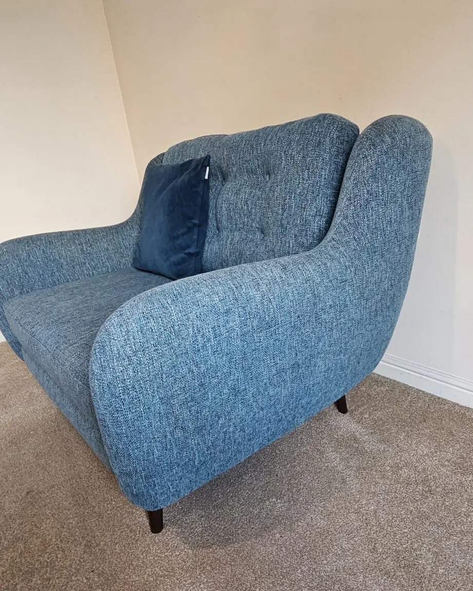 DFS FRENCH CONNECTION TEAL CAMDEN SOFA SET