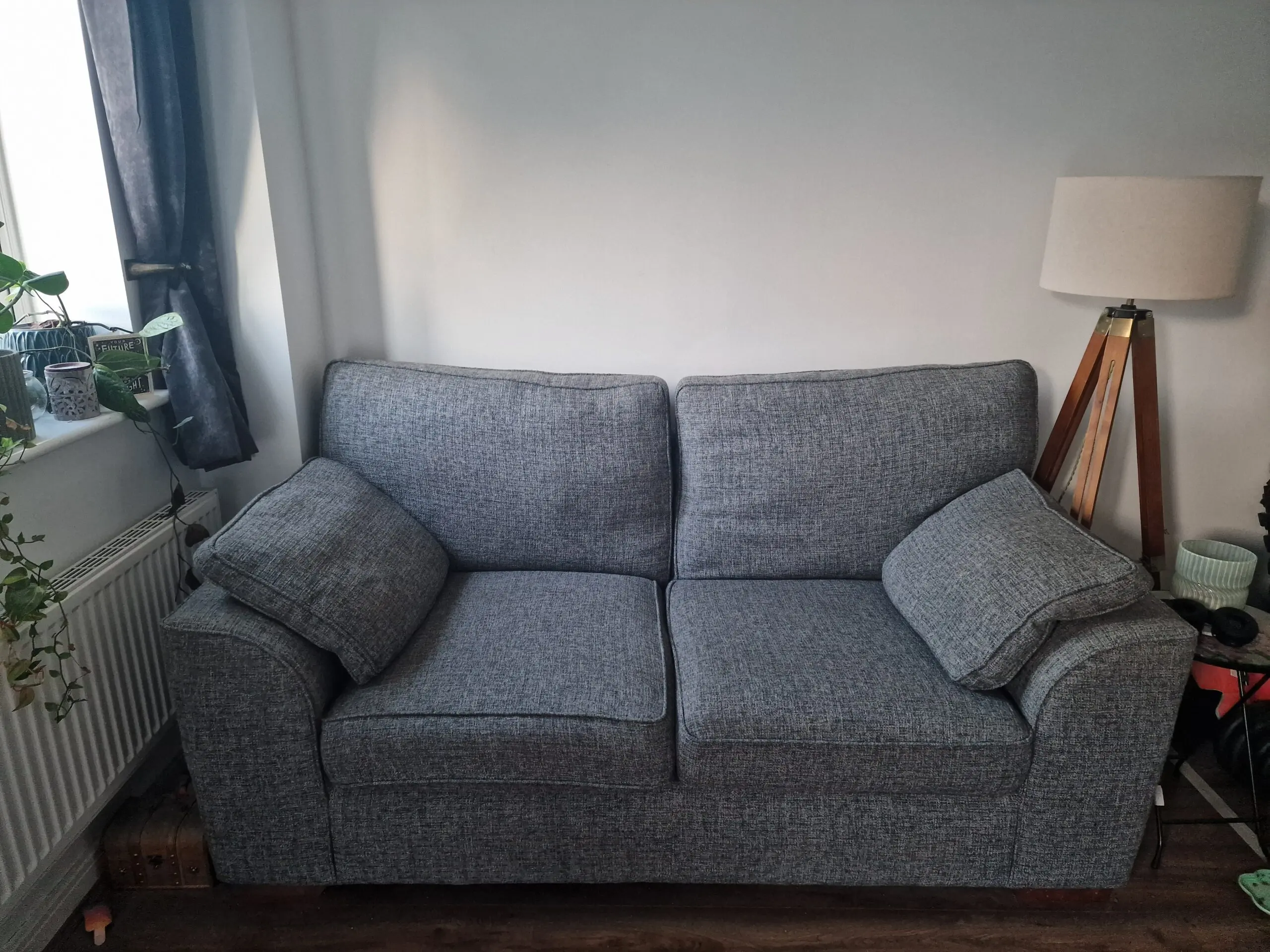 Next Home Grey 2 Seater Sofa
