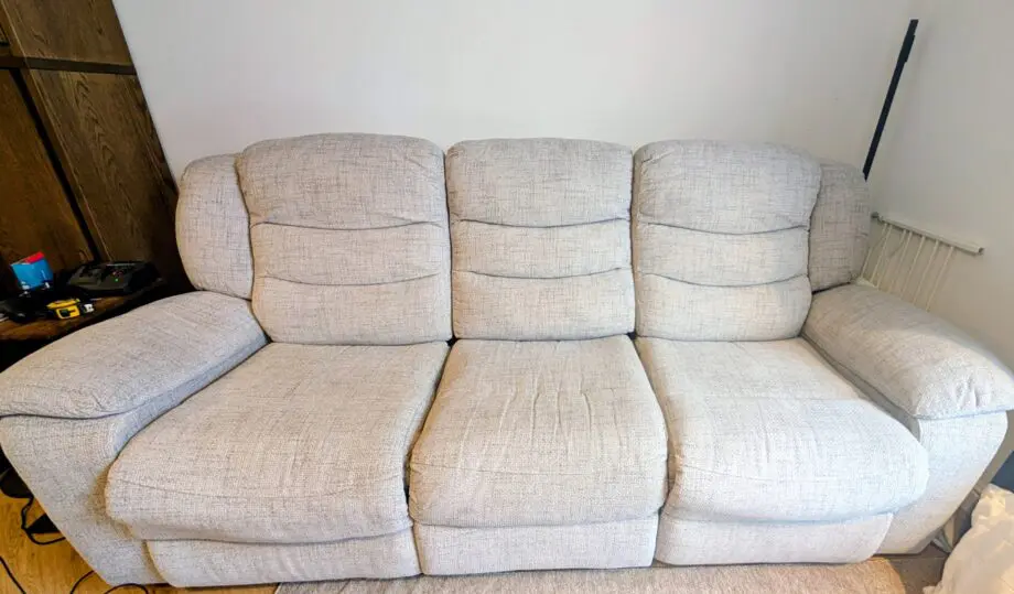 Oak Furniture Land, MARLOW 3 seater electric recliner