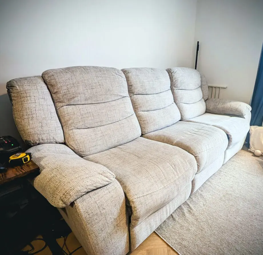 Oak Furniture Land, MARLOW 3 seater electric recliner