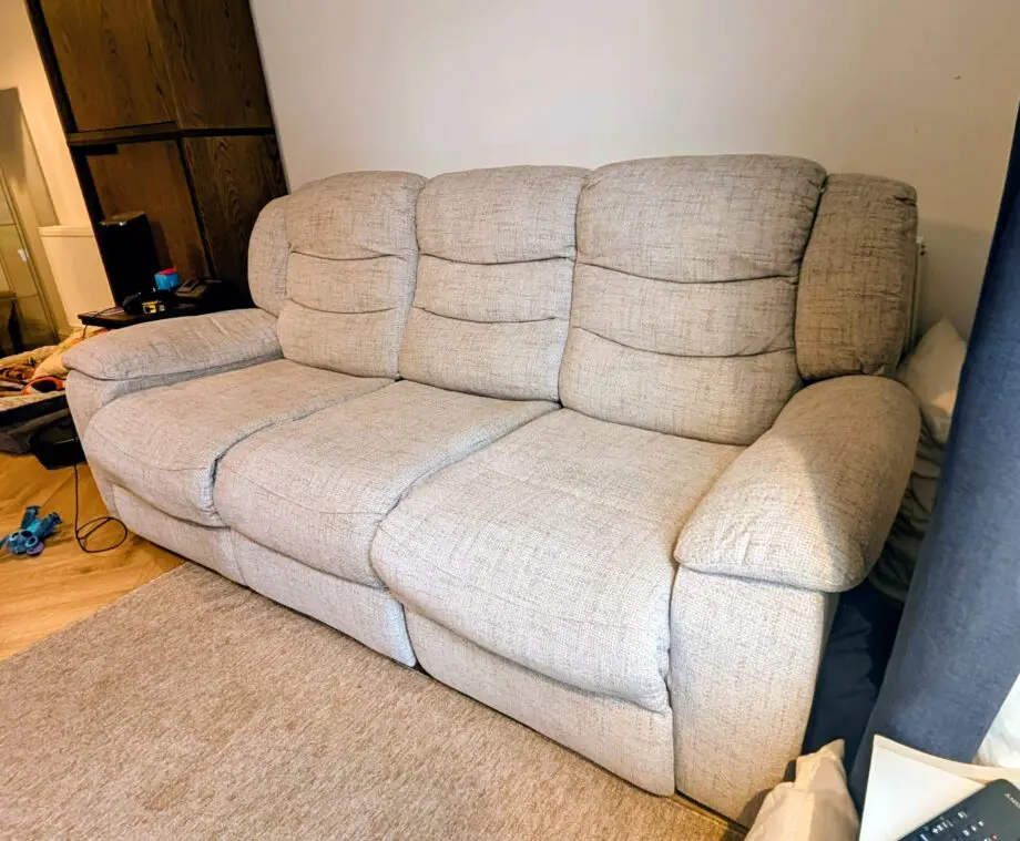 Oak Furniture Land, MARLOW 3 seater electric recliner