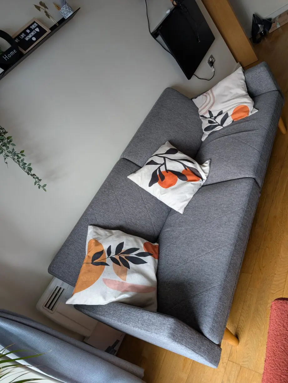3 seater Dunelm Sofa Bed