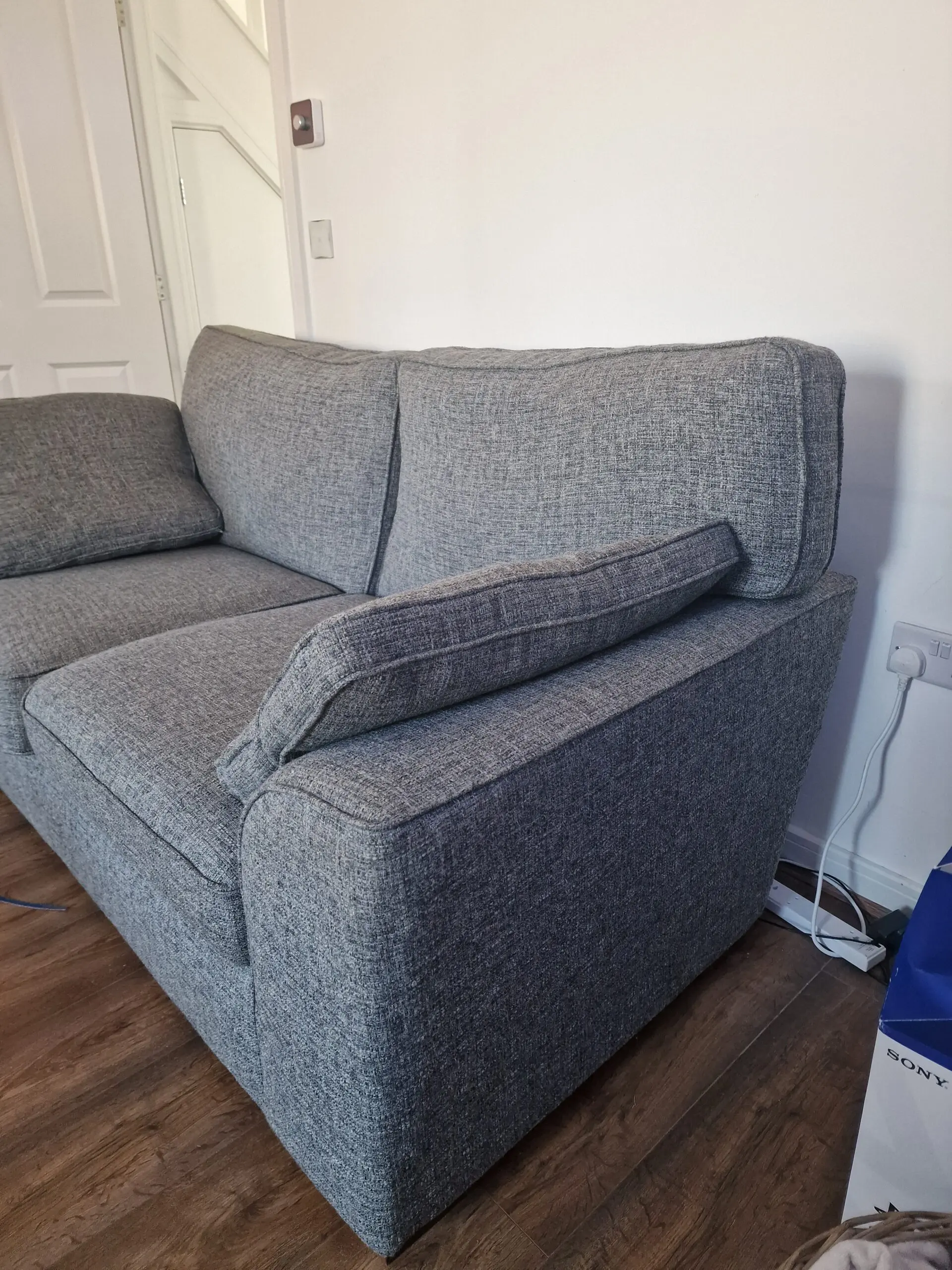 Next Home Grey 2 Seater Sofa