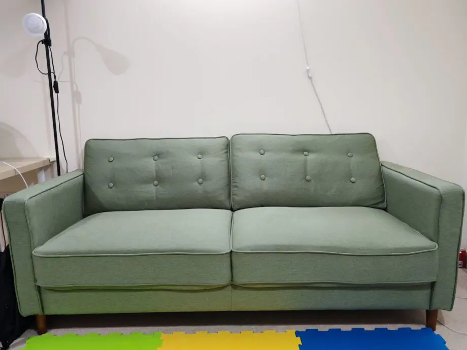 80% new 3 seaters sofa from Amazon