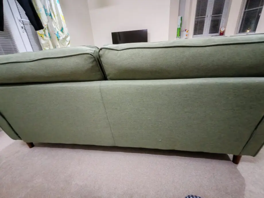 80% new 3 seaters sofa from Amazon