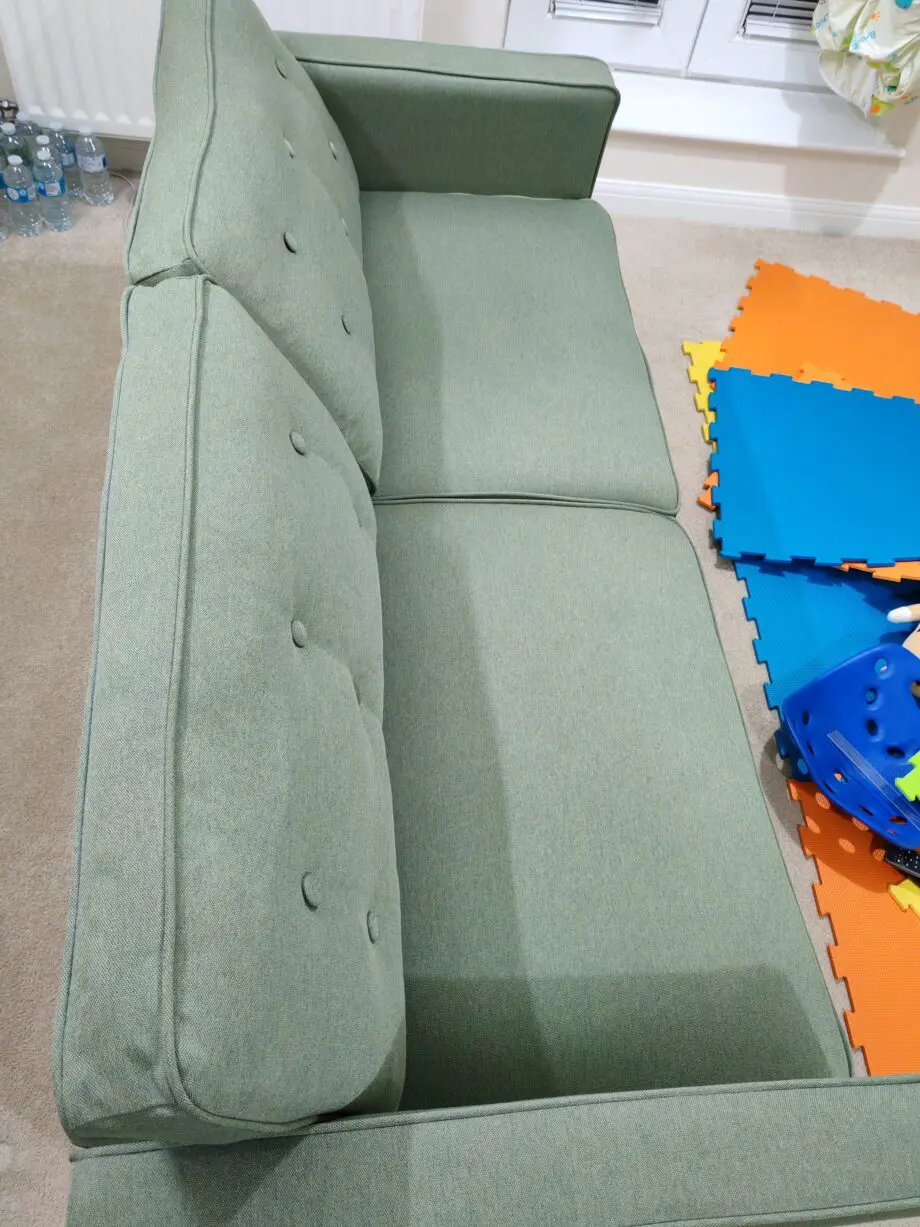 80% new 3 seaters sofa from Amazon