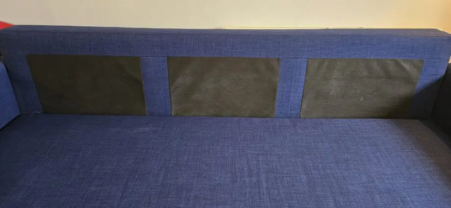 Ikea Friheten Navy Blue 3 Seater Sofa Bed