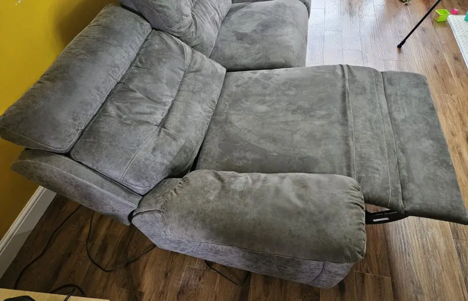 Grey SCS Alexander 3 corner recliner sofa