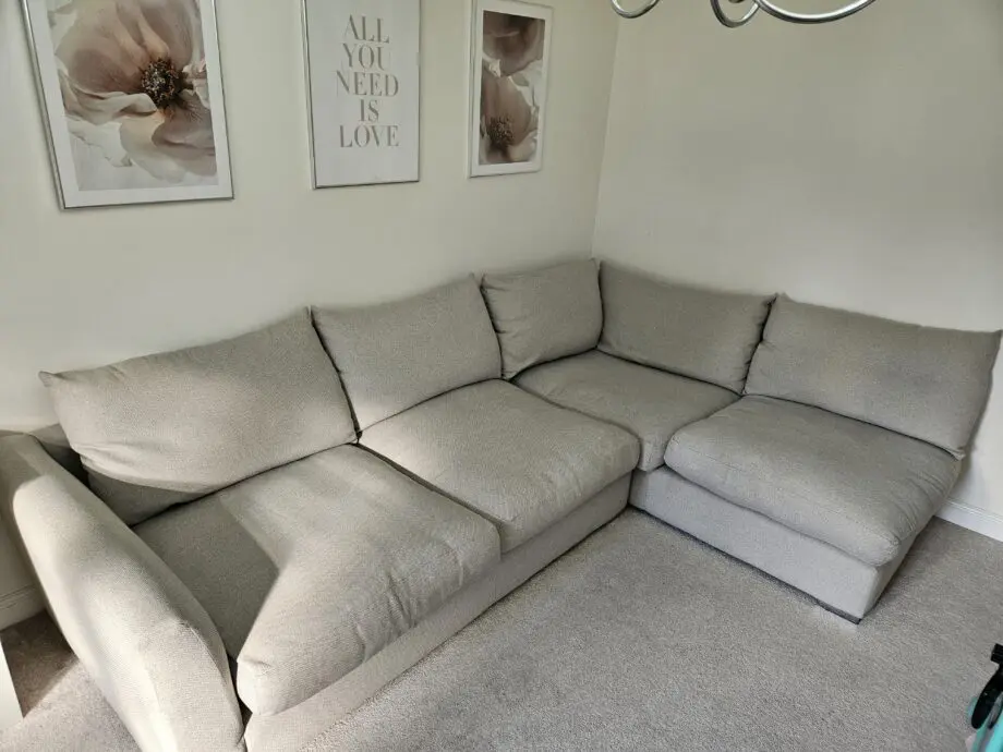 Large corner sofa