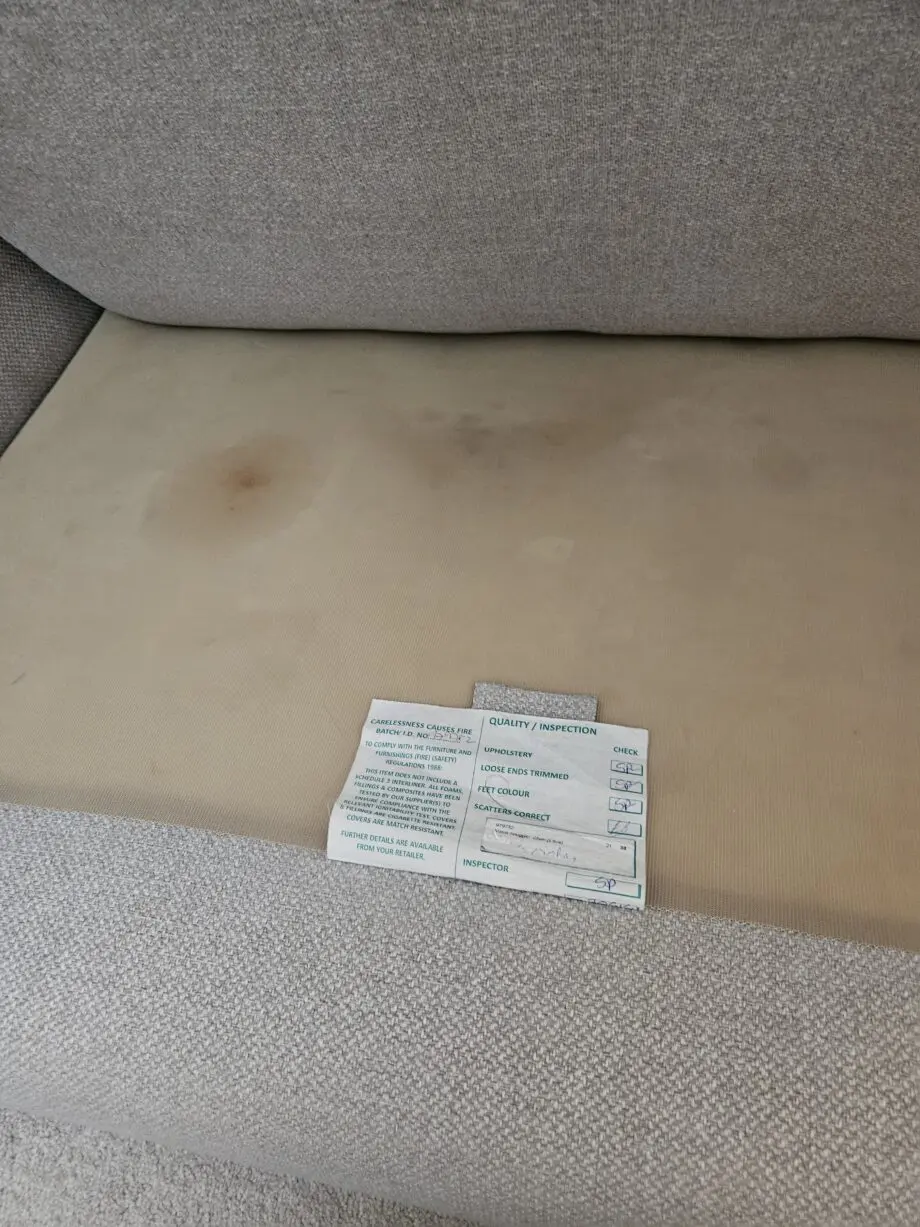 Large corner sofa