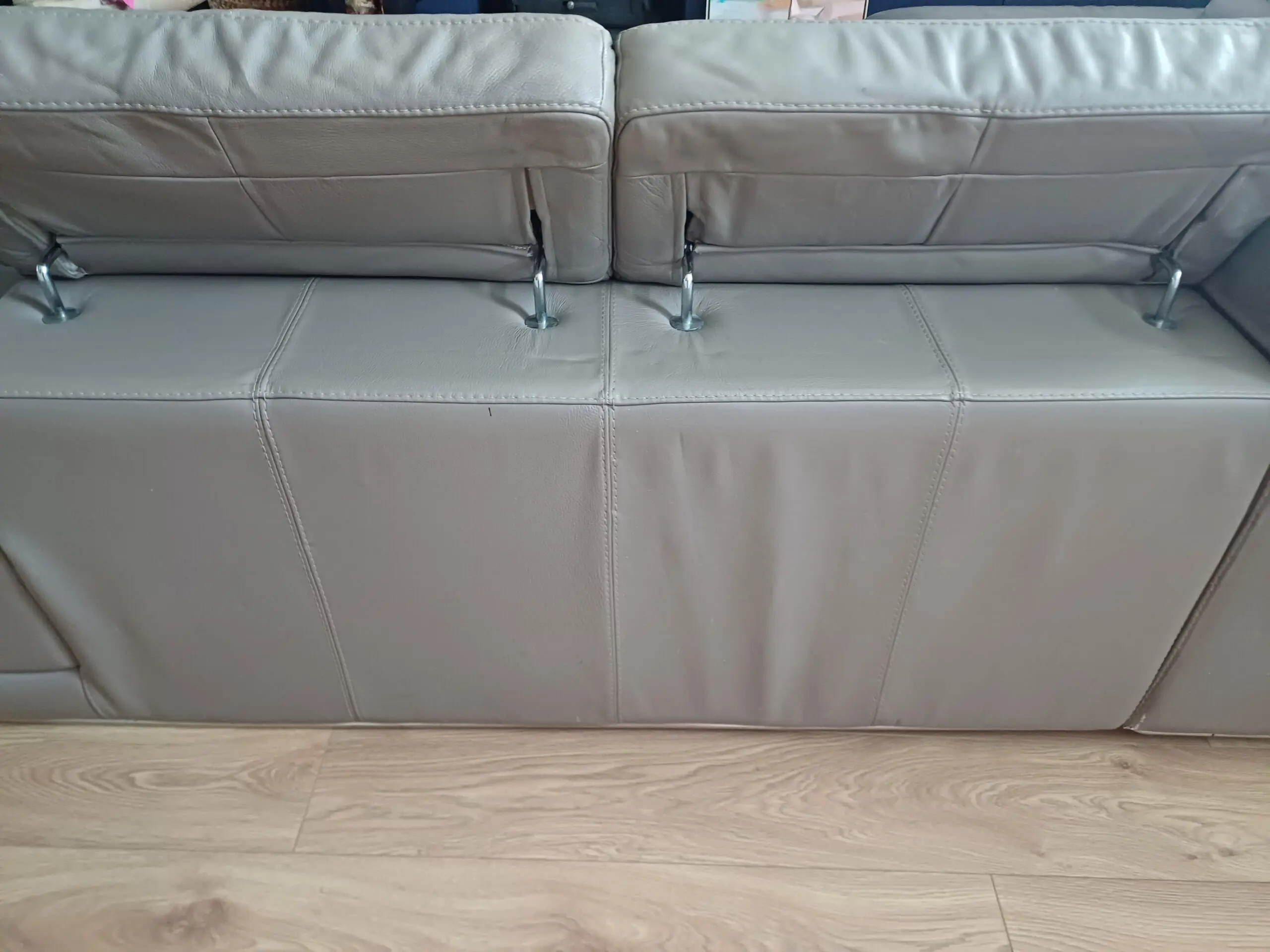 Stockton corner leather sofa, also sold in Boconcept