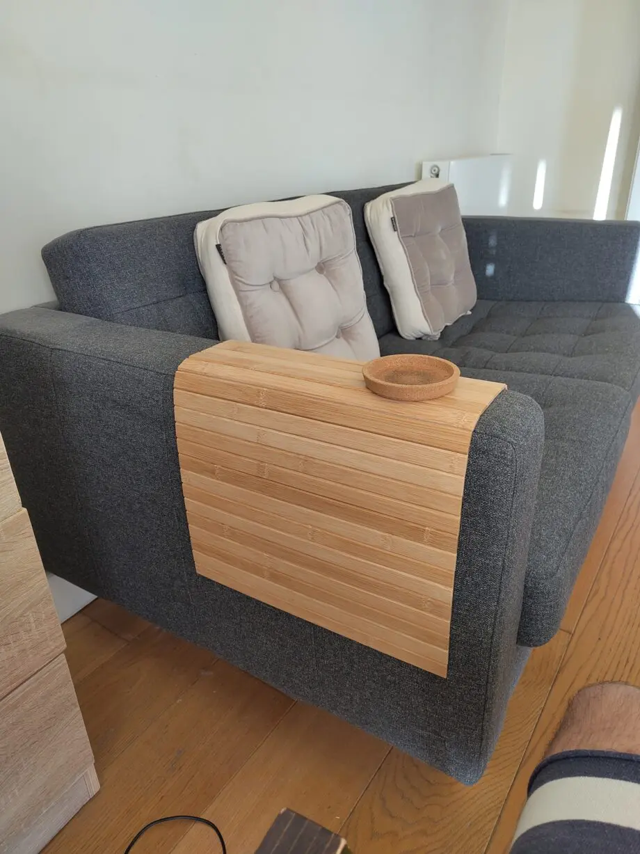 2 seater grey sofa (IKEA LANDSKRONA)