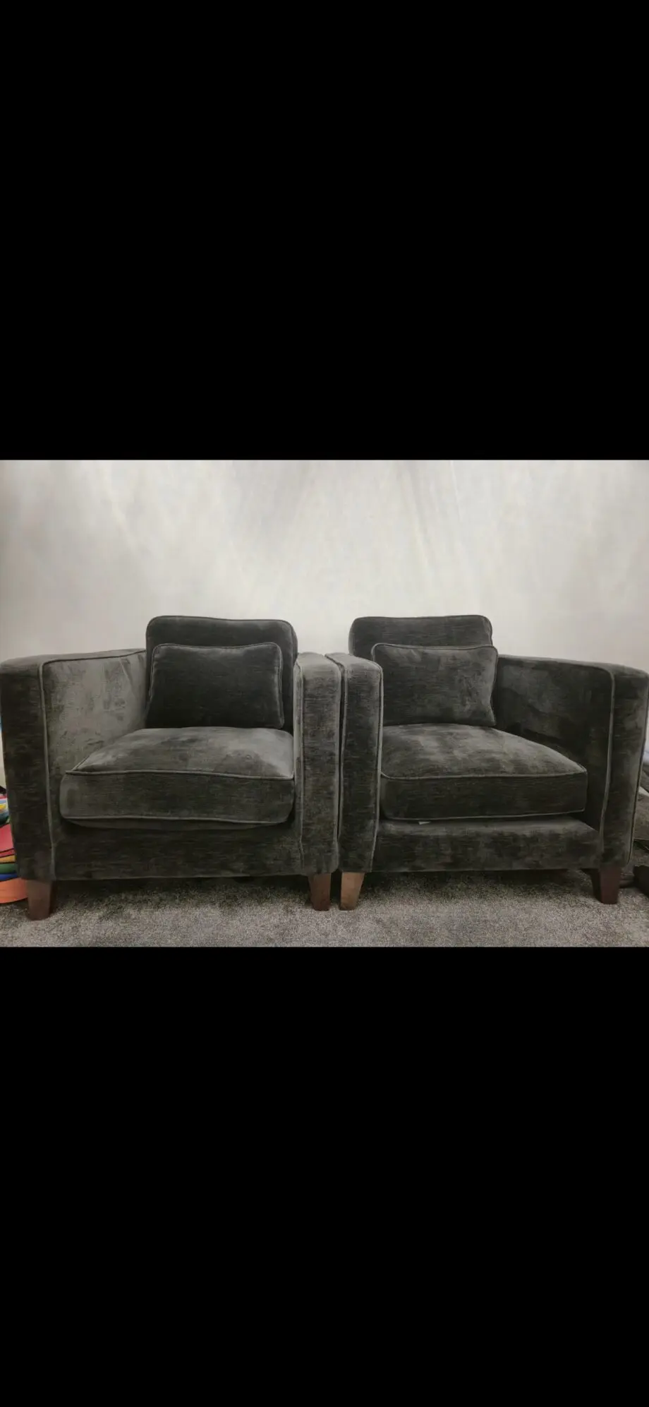 Sofology cavalli accent chairs x2