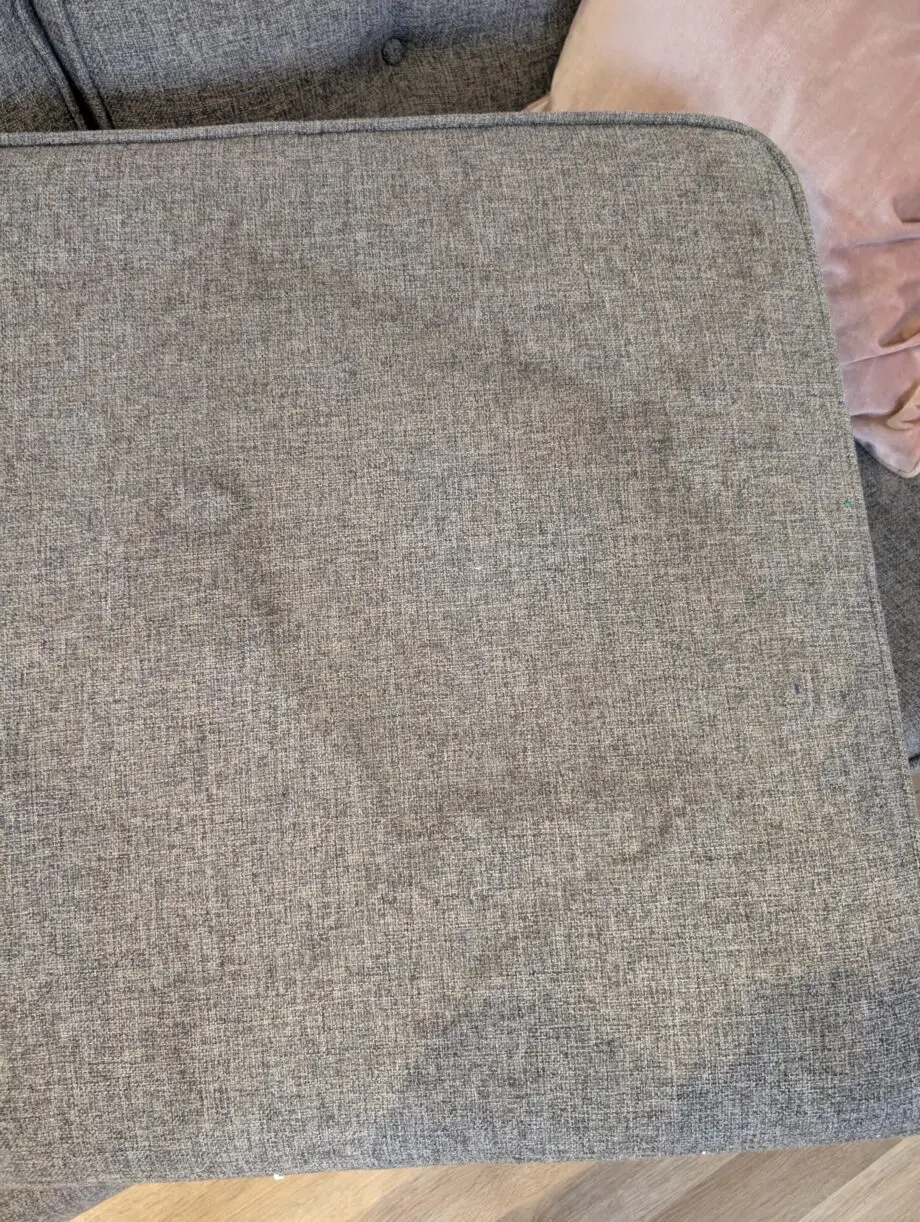 DFS Grey Zinc French Connection 3 Seater sofa