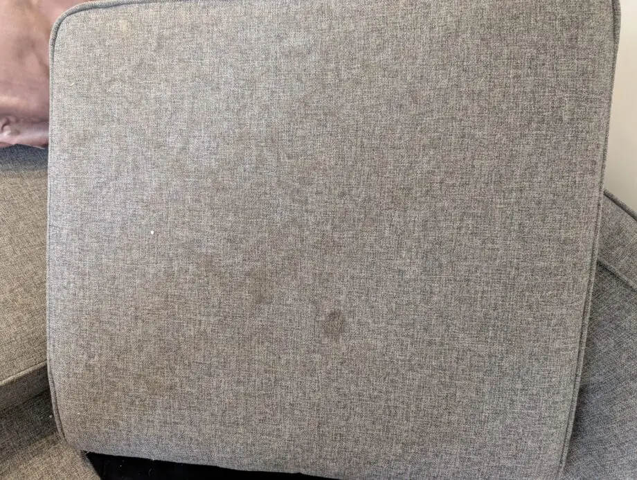 DFS Grey Zinc French Connection 3 Seater sofa
