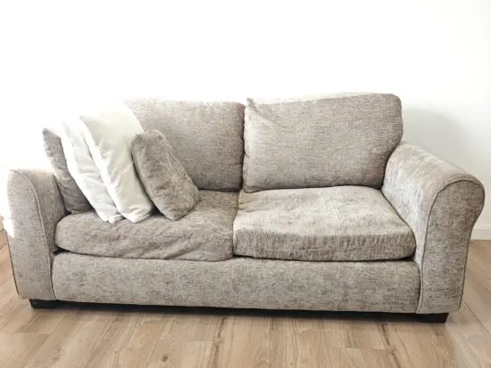 Comfy double sofa bed, Grey