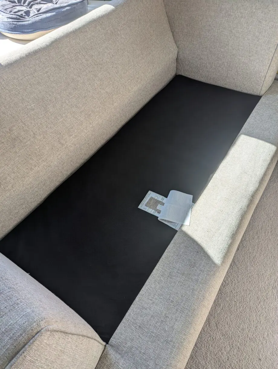 FW Homestores Grey 3 Seater Sofa
