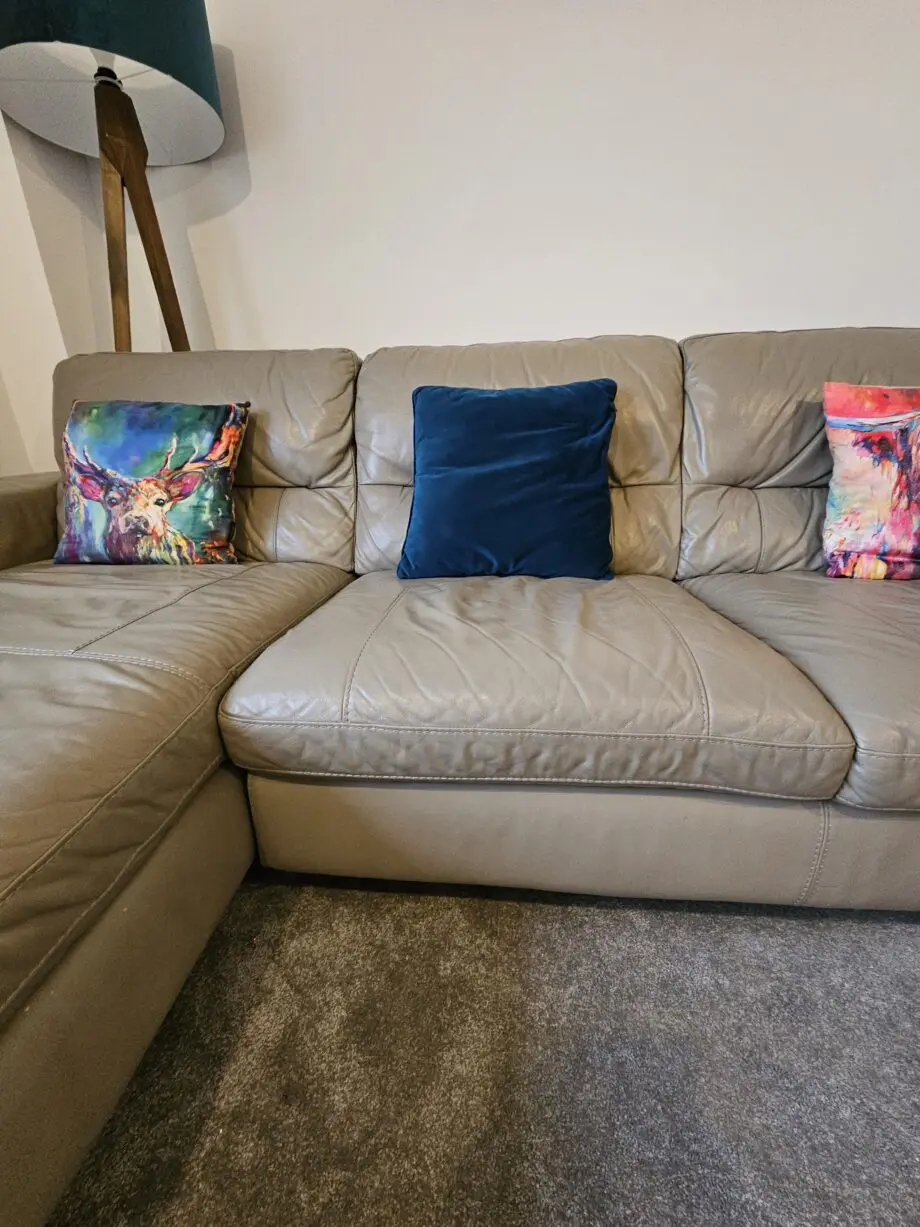 Leather Corner Sofa