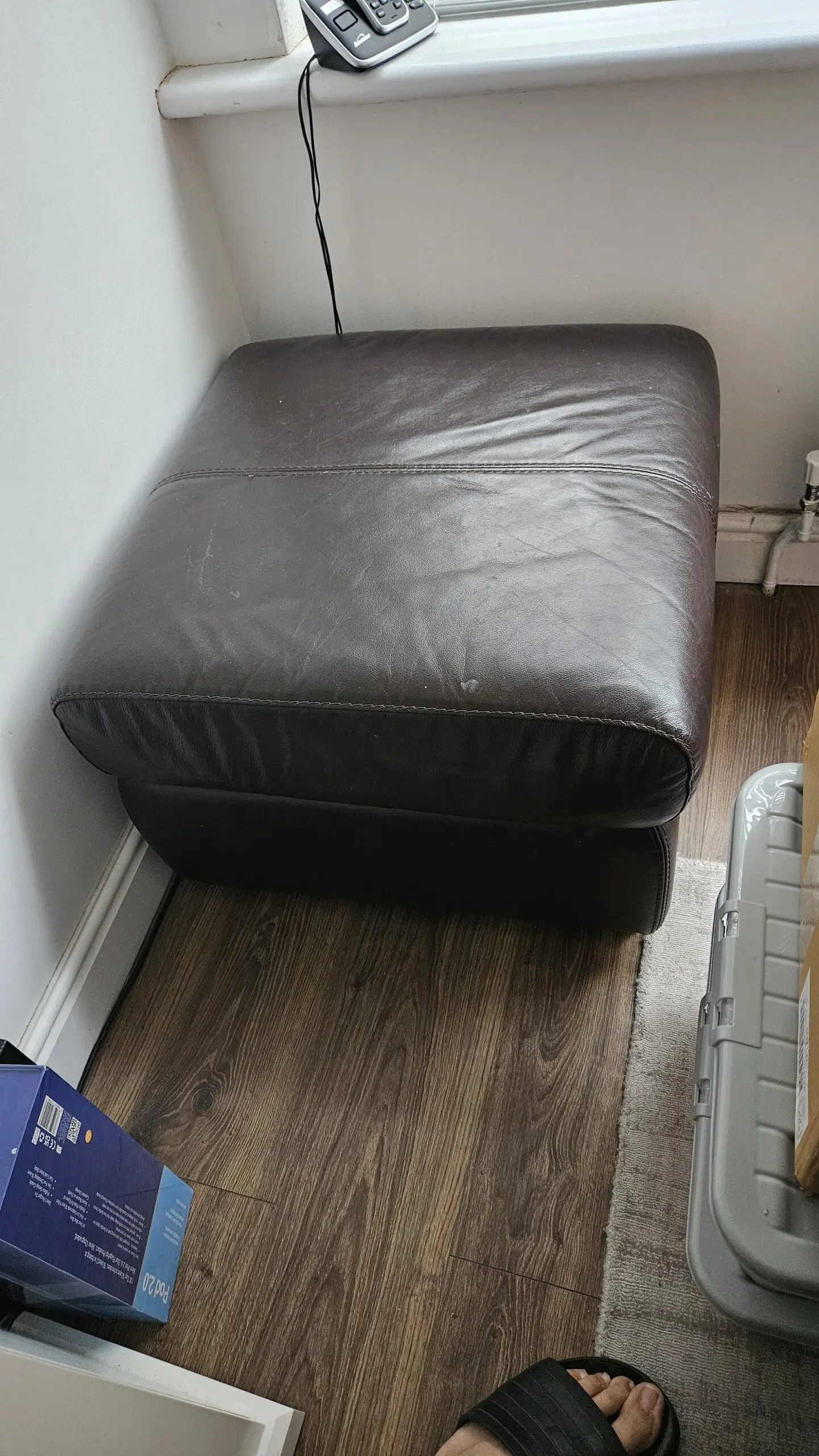 Brown Leather recliner sofer set