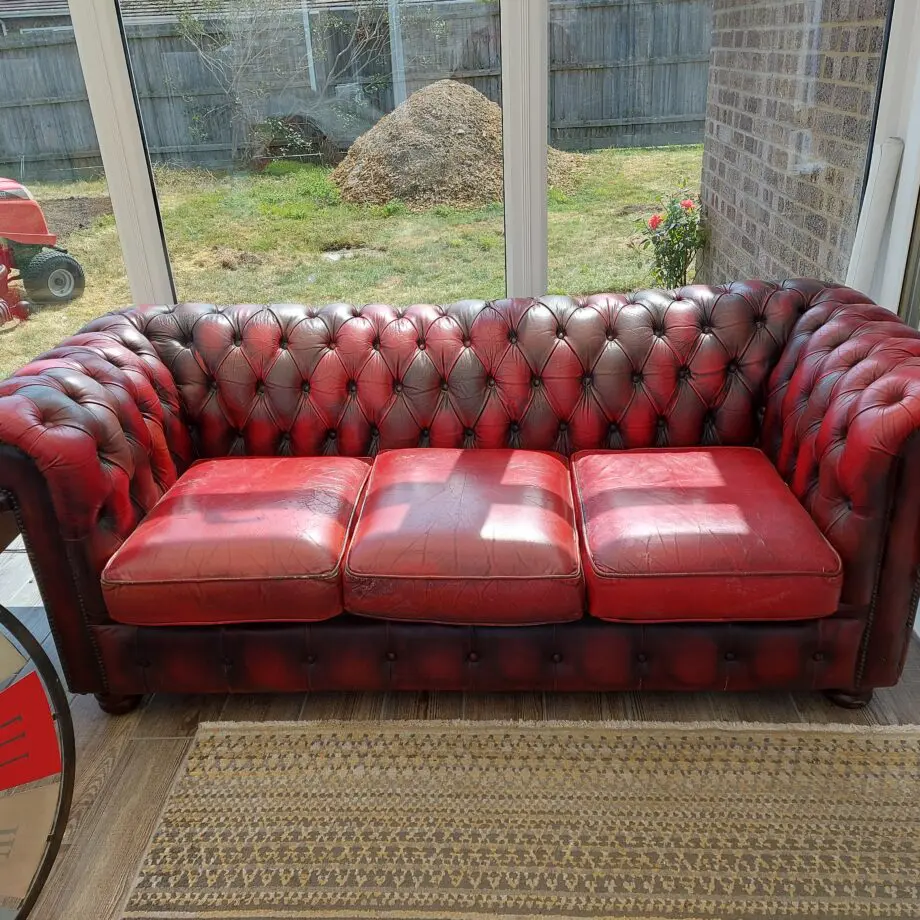 3 seater Chesterfield sofa