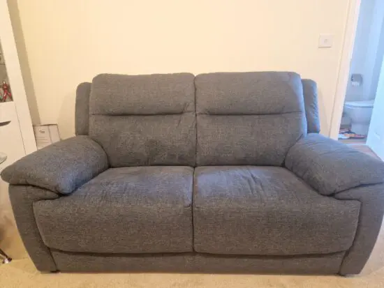 Furniture village Heavy duty Fabric 2 seater sofa