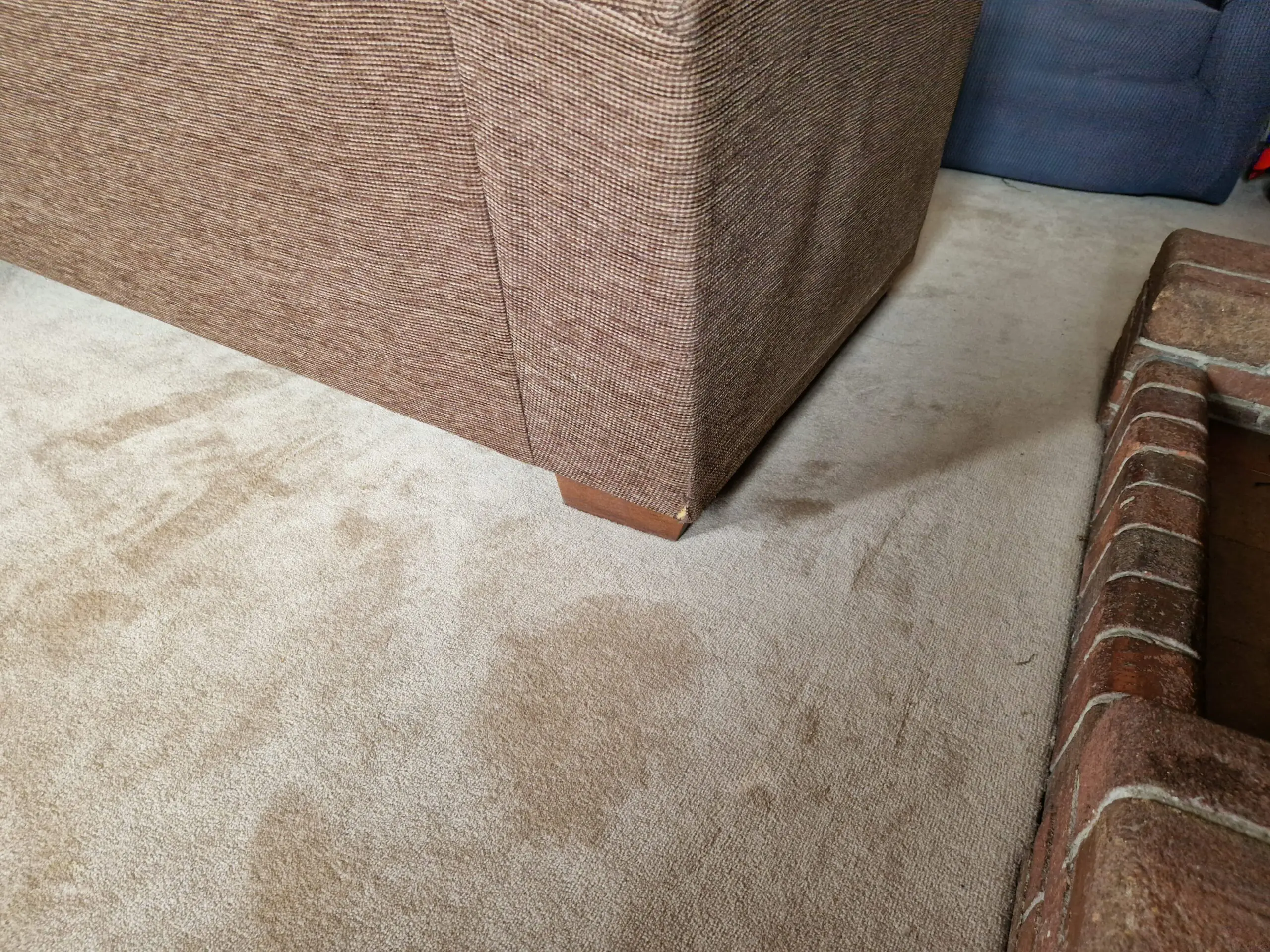 Next Brown/Beige 2 Seater Sofa