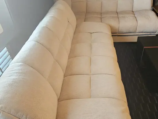 Emery Squis Soft Chenille Clic Clac Storage Sofa BEd