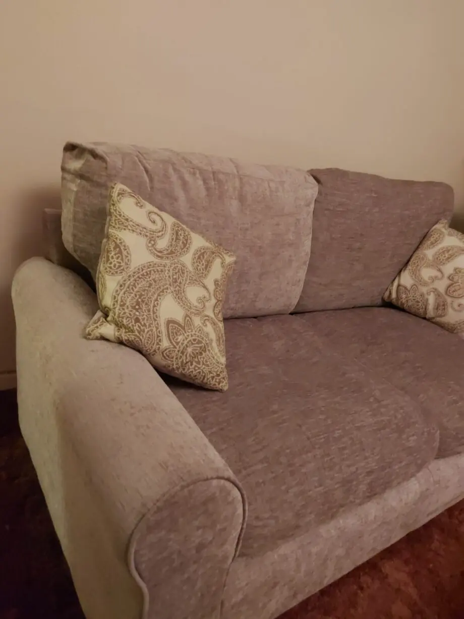 Argos beige/stone colour 2 seater sofa