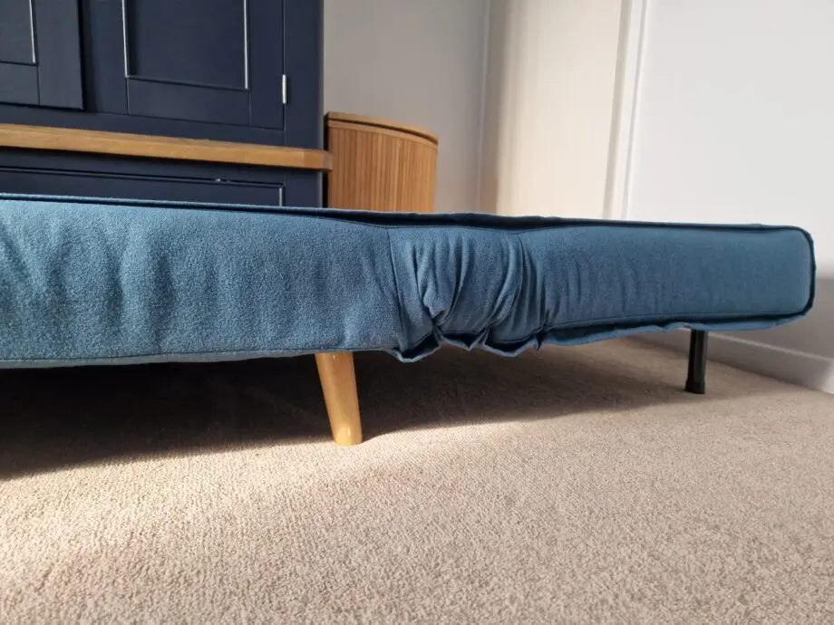 Made Haru Teal Single 1-Seater Sofa Bed