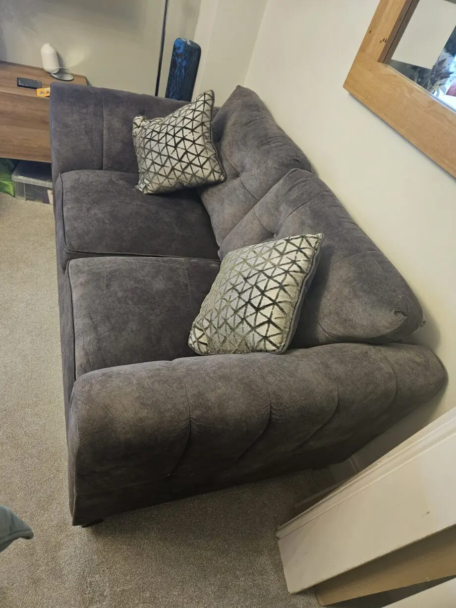 Furniture Village, Grey, Maria, 3 peice sofa set