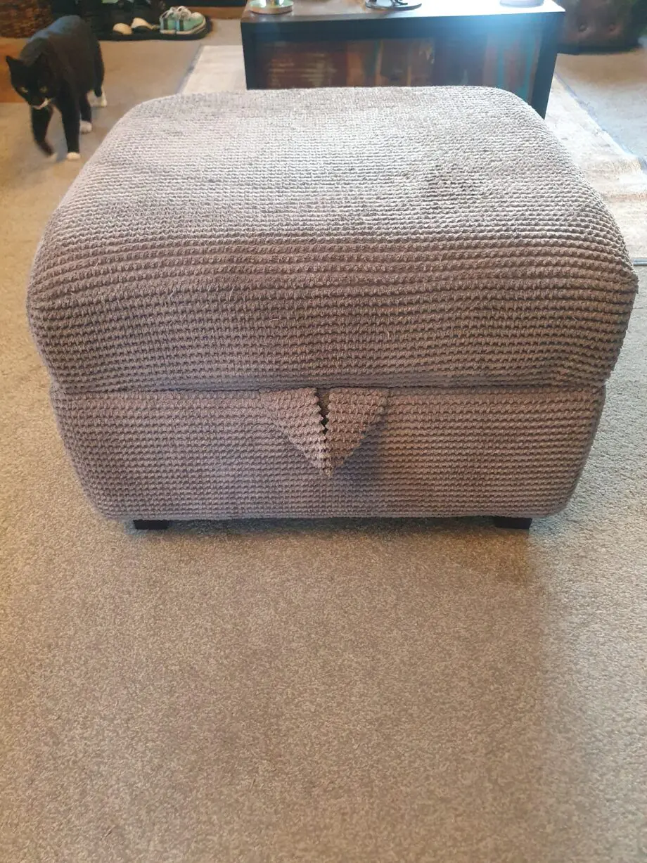 Gray 3 seater sofa