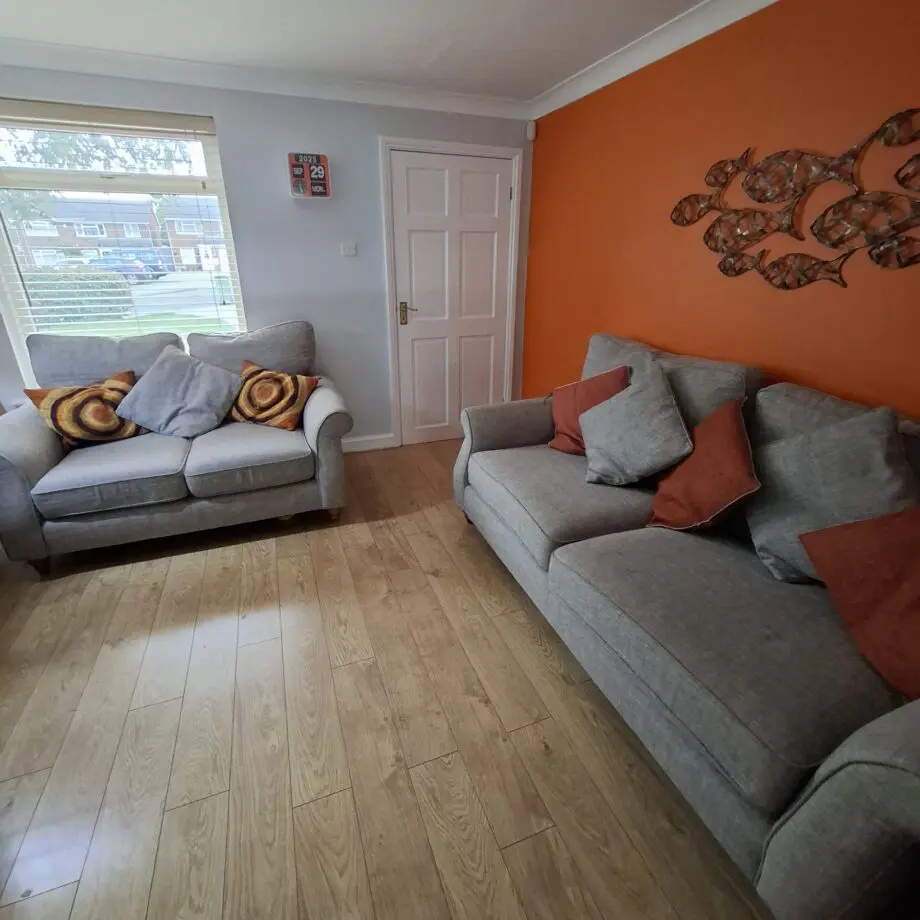 Grey Next sofas