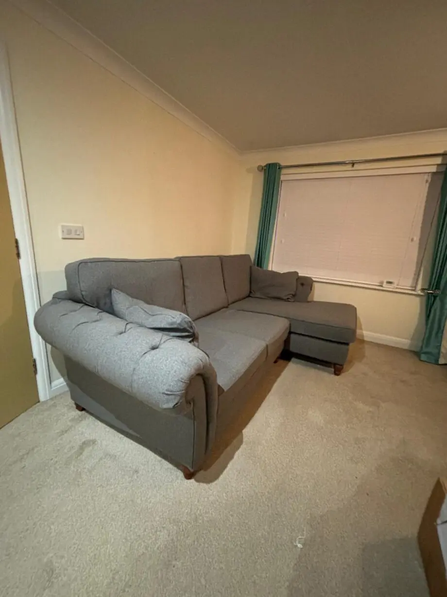 Next Gosford High Back Corner Sofa Grey
