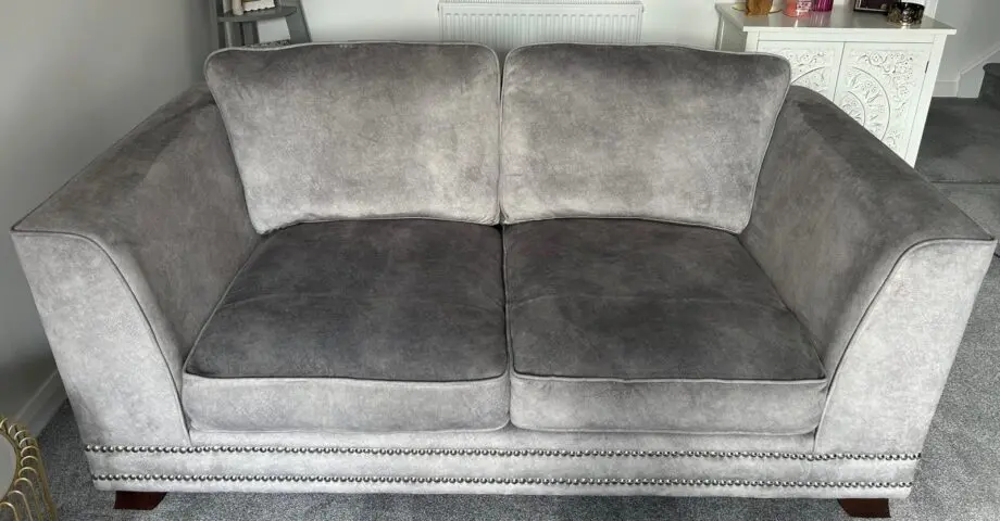 SCS Andreas silver 2 seater sofa