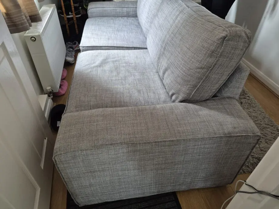 Grey IKea sofa set