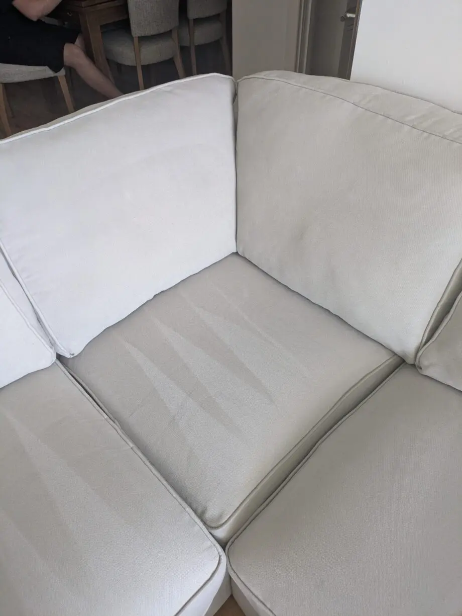 Oak furniture land Texas left sofa and footstool - open to offers