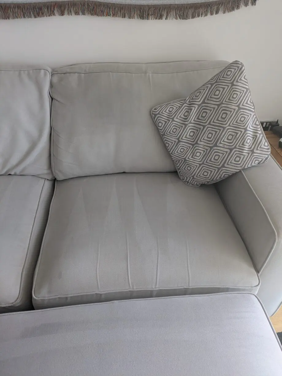 Oak furniture land Texas left sofa and footstool - open to offers