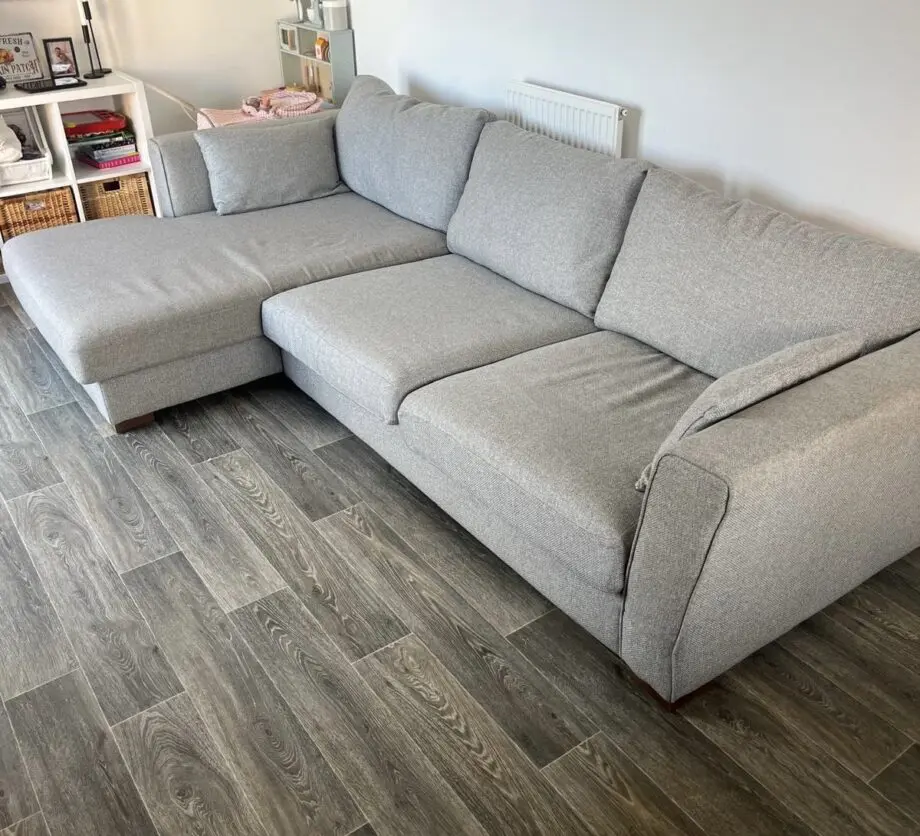 Lindford dfs corner chaise and armchair