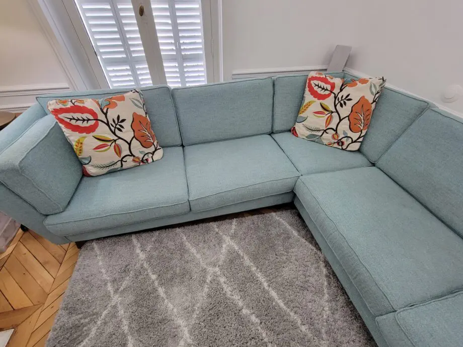 Virtually New Mid Century Corner Sofa