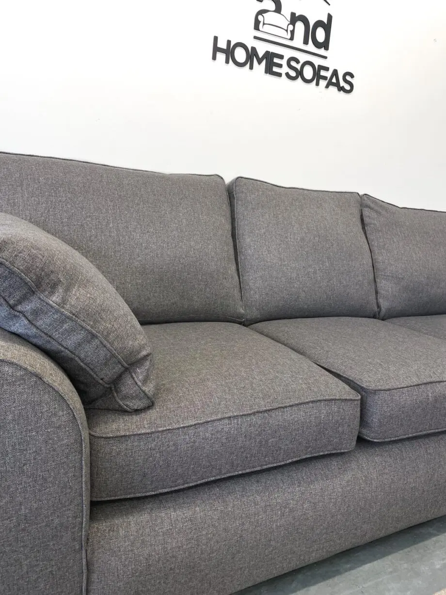 Next Stamford Corner Sofa Upholstered in a Grey Fabric