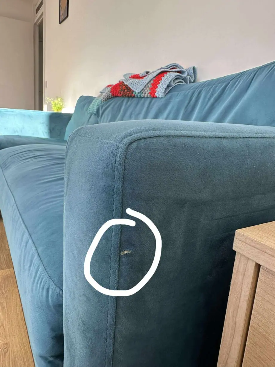Blue Sofa